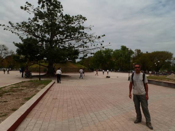 Praça central de Port-au-Prince, capital do Haiti